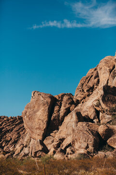 Rock Formations in Hueco Tanks State Park and Historical Site