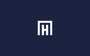 letter mh logo icon design vector design template inspiration