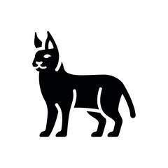 lynx icon vector illustration