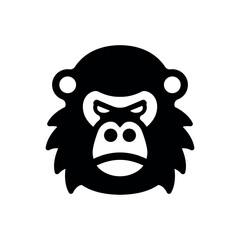 Monkey icon vector illustration