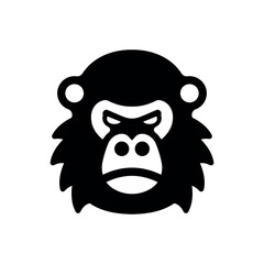 Monkey icon vector illustration