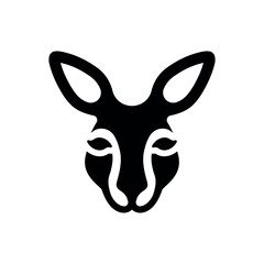 kangaroo icon vector illustration