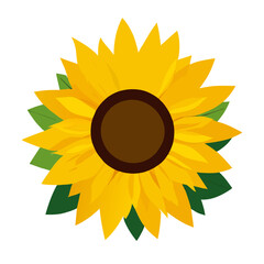 Sunflowers stand tall in a field, their bright faces turned toward the sun.