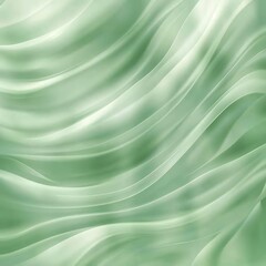 A Green Background With a Wavy Pattern