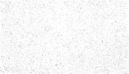 Abstract vector noise. Small particles of debris and dust. Black grainy texture isolated on white background. Dust overlay. Dark noise granules. Digitally generated image. Vector design elements