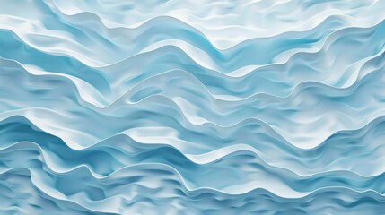 Obraz premium The Image is a Blue and White Wave With a White Background