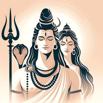 Goddess Parvati and Lord Siva