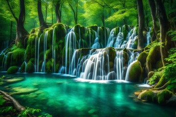 waterfall in the forest