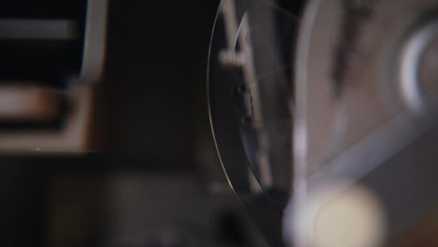 Microfilm machine library archive investigation