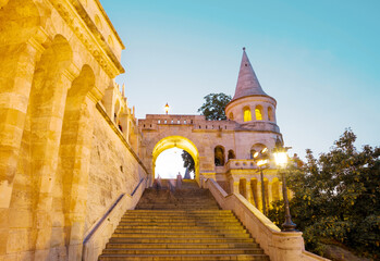 Staircase in Fisherman's bastion