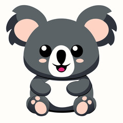 Obraz premium trend koala simple Design illustration