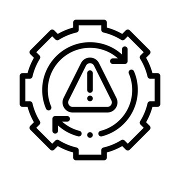 inefficient line icon