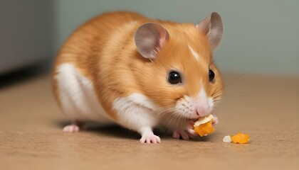 A Hamster Sniffing At A New Scent With Curiosity
