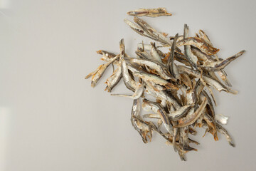 Healthy dried anchovies