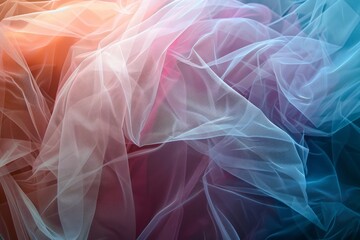 Fototapeta premium Close up view of a vibrant blue and pink background with noticeable texture and color contrast