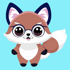 trend wolf simple Design illustration