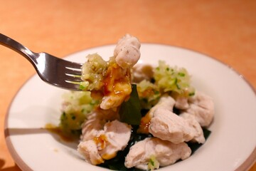 chicken with vegetables