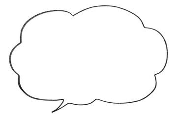 シンプルな吹き出し