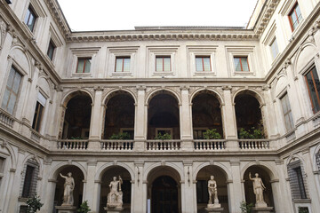 Fototapeta na wymiar Roman Museum (Palazzo Altemps) in Rome, Italy
