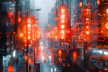 A high-resolution image of a Cyber abstract backgrounds.