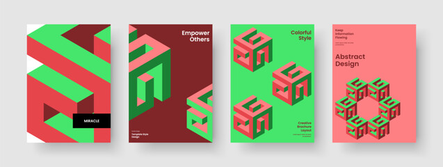 Obraz premium Creative Business Presentation Design. Isolated Brochure Template. Geometric Poster Layout. Banner. Report. Book Cover. Background. Flyer. Magazine. Portfolio. Catalog. Pamphlet. Handbill. Leaflet