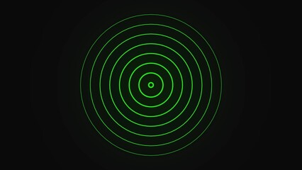 radio waves illustration on background