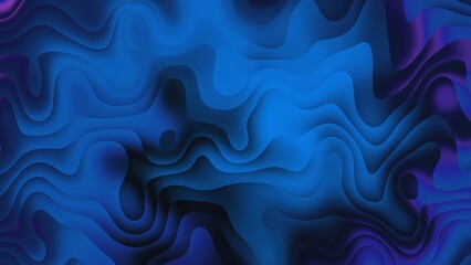 Abstract color liquid wave background illustration