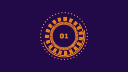 count down icon illustration file