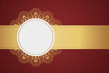 Vector elegant luxurious ramadan, eid al-fitr, islamic background decorative greeting card