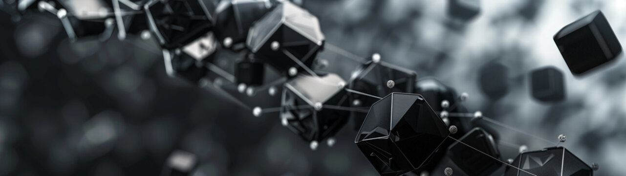 Monochrome Blockchain Universe