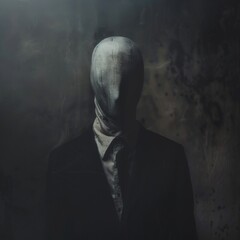 scary horror outfit. simple halloween costume. 