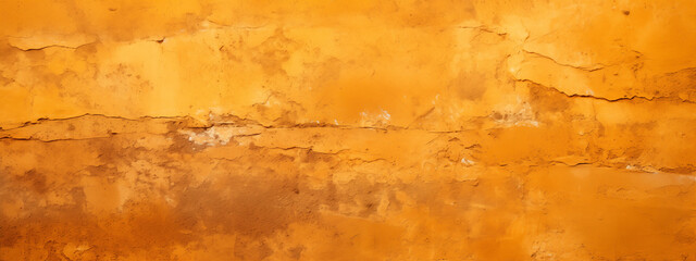 Smooth Warm Orange Clay Wall Detail