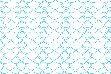 fish scale seamless pattern. Hexagon geometric pattern. Abstract seamless skin texture of fish, dragon, reptile. Design for the background flyers, ad honey, fabric, clothes, texture, textile pattern © CzakaU