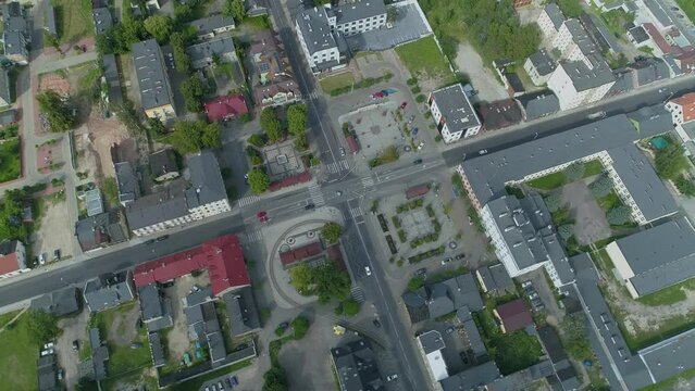 Beautiful Panorama Zgierz Aerial View Poland