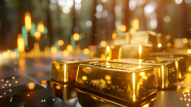 The price of gold has increased, speculative investment in gold trading on the stock market.