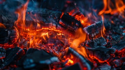 Fototapeta premium flame fire background.