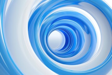Blue and white Hologram Portal Technology Concept. Opening a portal, warping through dimensions, large data, futuristic. Blue binary wormhole 