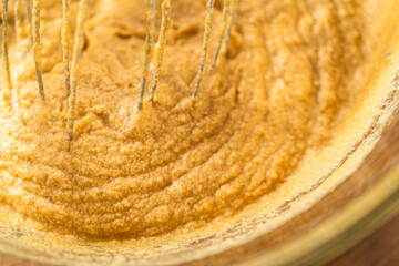 Baking Gingerbread Bundt Cake with Caramel Frosting Ingredients