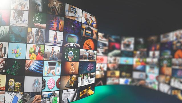 TV multimedia streaming concept