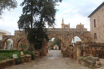 View of St. Nicholas Cathedral, also known as Lala Mustafa Mosque, from various angles.
Gazi Famagusta Cyprus