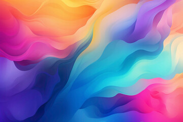 Enchanting gradient backgrounds painting the canvas with a palette of rich and vibrant colors. - obrazy, fototapety, plakaty