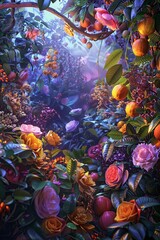 Submerged Floral Paradise