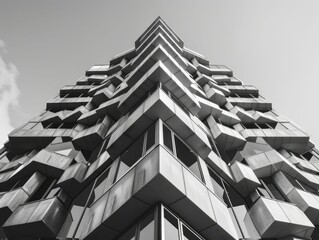 Aesthetic Architectural Design of Building Facade