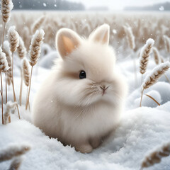 The Cute Snow Rabbit2