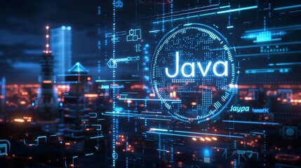 Fototapeta premium programming java .