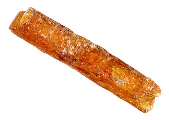 natural raw orange kyanite crystal cutout