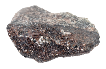 specimen of natural raw phlogopite mineral cutout