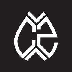 CZ letter logo design.CZ creative initial CZ letter logo design . CZ creative initials letter logo concept. - obrazy, fototapety, plakaty