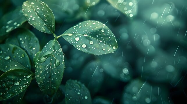 Background image of vital nature. Background for image conveying positivism