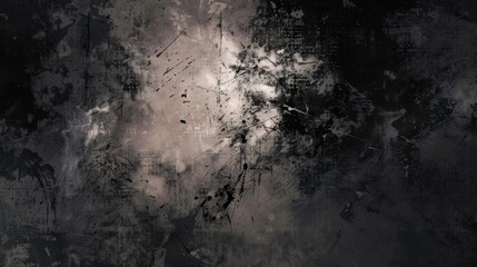 Black grunge abstract background filling the whole image